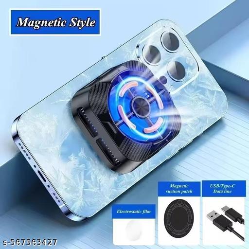 x79 Magnetic Phone Cooler | Instant Cooling Fan with Semiconductor Chip | Compact Radiator for All Smartphones