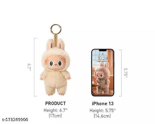 Labubu Doll 2025 latest Style Monster Plush birthday return gift Toy Cute Suprise trending Action Figure | Collectible Art Toy for kids | Soft Body with Big Smile Design Random Color-1