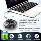 Mini UFO Spinner Flying Toy(RED), Magic Mini UFO Boomerang Mini Pro Flying Spinner Fidget Toys for Boys Girls, Kids Adult Indoor Outdoor USB Rechargeable Built-in RGB Lights(RED, Pack of 1)