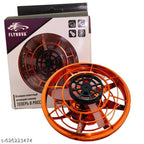 Mini UFO Spinner Flying Toy(RED), Magic Mini UFO Boomerang Mini Pro Flying Spinner Fidget Toys for Boys Girls, Kids Adult Indoor Outdoor USB Rechargeable Built-in RGB Lights(RED, Pack of 1)