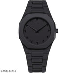 Arabic Stylish Analog WristWatch Black Matte