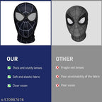 3D Spiderman Mask for Kids and Adults Superhero Cosplay Costume Mask with Lenses Role Play Halloween Christmas Masquerade