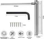 Spinfluencs Heavy-Duty Spring Door Closer | Automatic Self-Closing Door Kit | Adjustable Speed, Easy Install, for Residential & Light Commercial Use | Door Closer for Home & Office