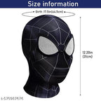 3D Spiderman Mask for Kids and Adults Superhero Cosplay Costume Mask with Lenses Role Play Halloween Christmas Masquerade