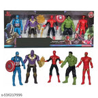 Camin  Superhero Action Figure Toy Set of 5 Superheroes Toys | Action Figure Toys of 5