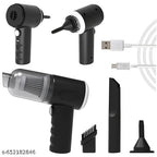 3-in-1 Portable Car Vacuum Cleaner – Wireless Handheld & Rechargeable