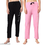 Classy And Trending Pure Cotton Women Printed Pyjama -Pack Of 2