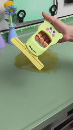 Multi-Functional Mini Mop – Retractable Wet & Dry Cleaner for Home, Kitchen & Bathroom