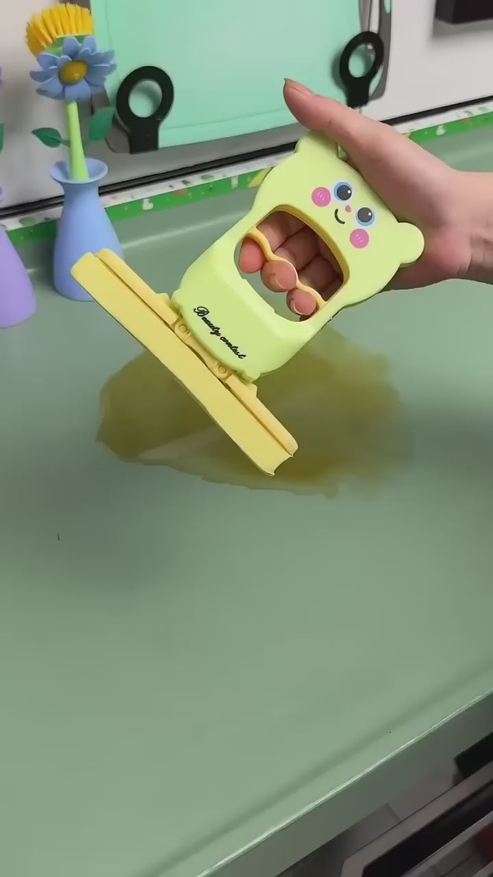 Multi-Functional Mini Mop – Retractable Wet & Dry Cleaner for Home, Kitchen & Bathroom